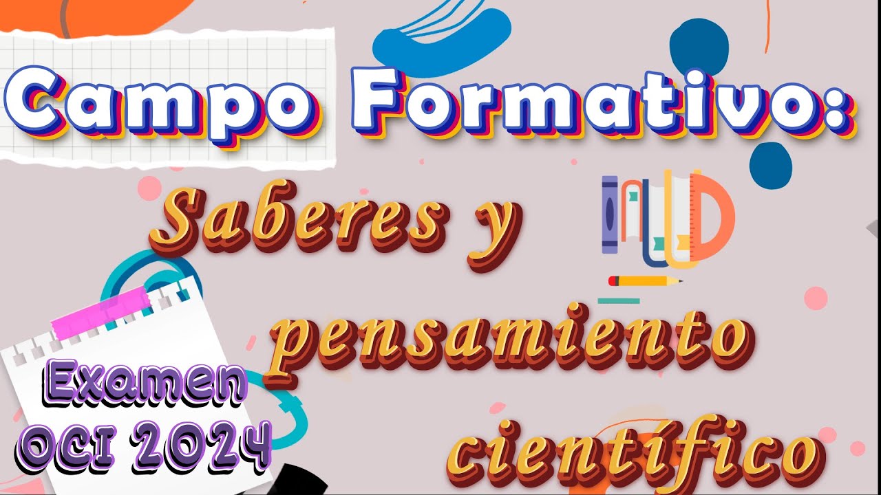 Saberes · Primera parte