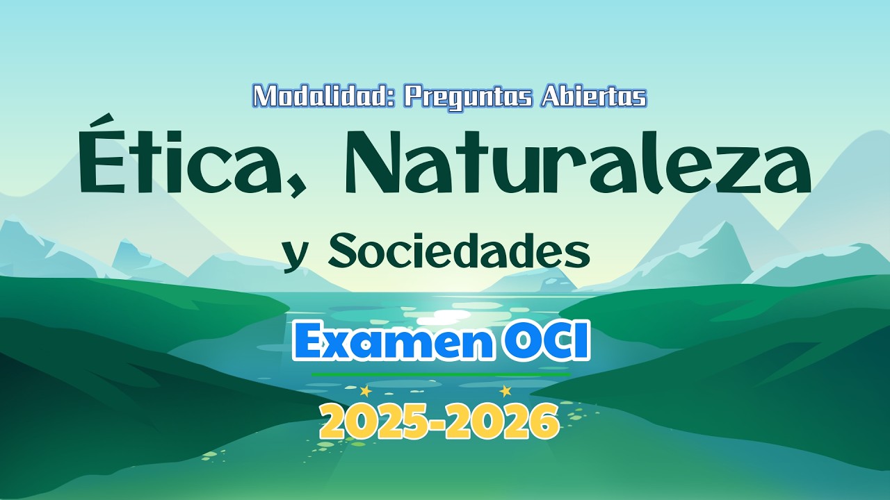 Ética, Naturaleza y Sociedades