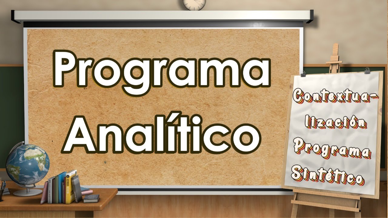 Programa analítico