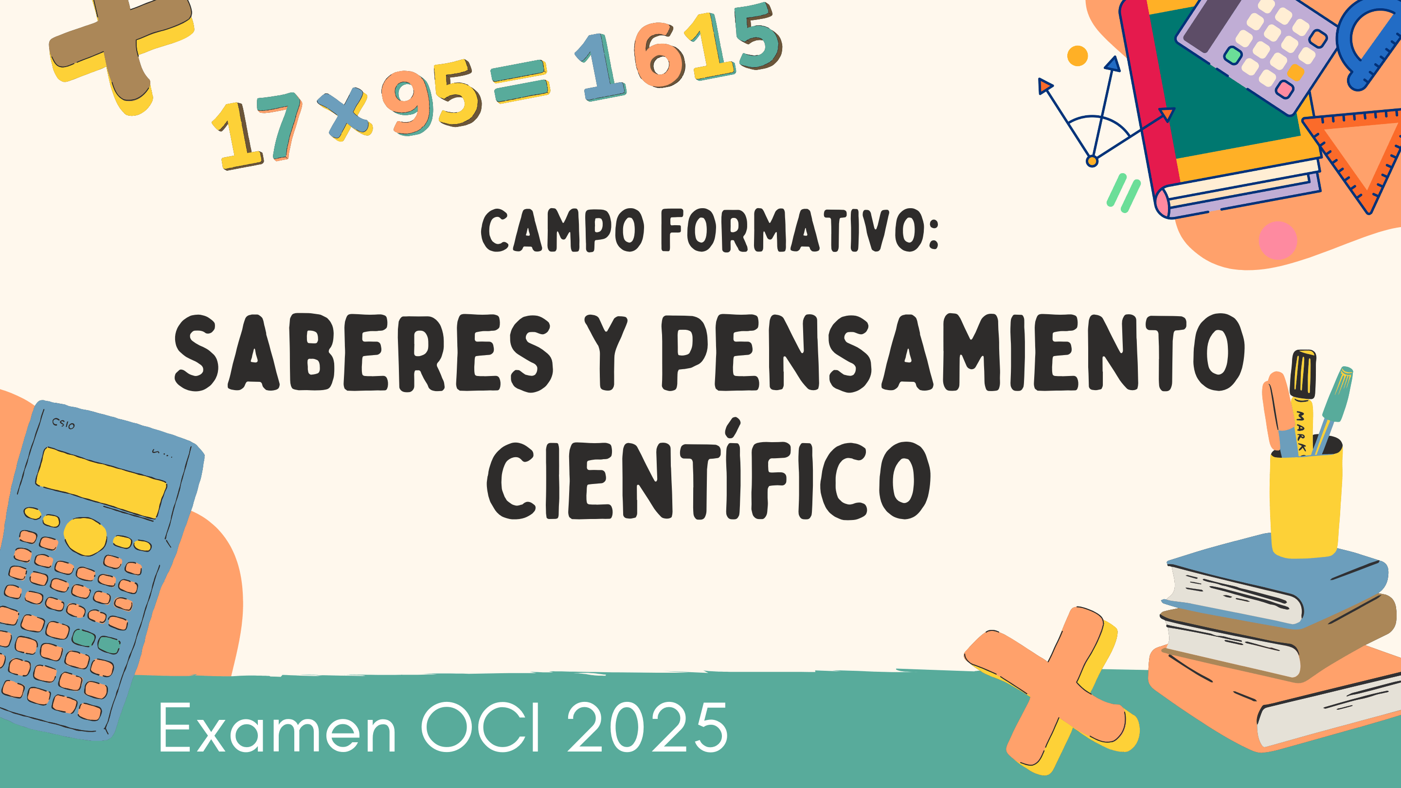 Saberes · Primera parte